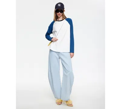 Lioness Kravitz Baseball Tee In Blue