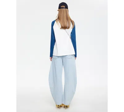 Lioness Kravitz Baseball Tee In Blue