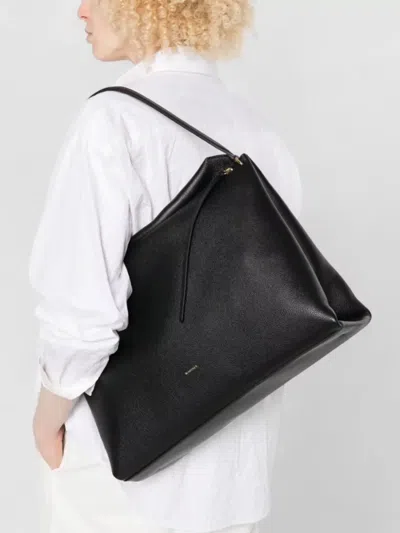 Wandler Penelope Tote Shoulder Bag Rectangular Shape In Black