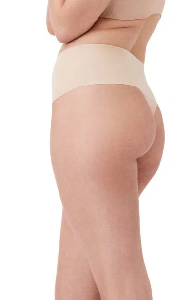 Spanx ® Smooth™ Undie-tectable Thong In Brown