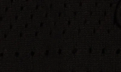 Abound Tie Front Sweater Tank In Black