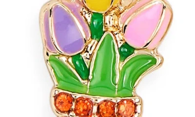 Leith Easter Butterfly 6-pack Assorted Earrings In Pink