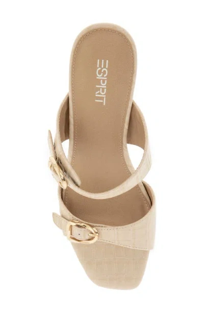 Esprit Cloud Sandal In Neutral
