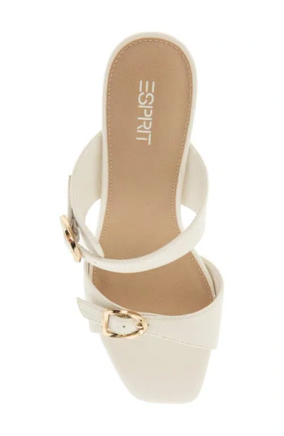 Esprit Cloud Sandal In White