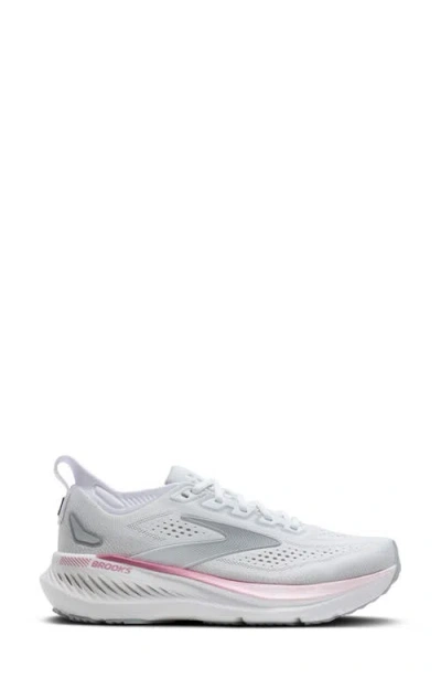 Brooks Womens  Glycerin 23 In White/grey