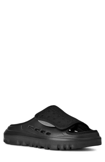 Ugg Peakmod Touch-strap Sandals In Black