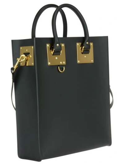 Shop Sophie Hulme Albion Bag In Black