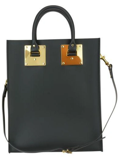 Shop Sophie Hulme Albion Bag In Black