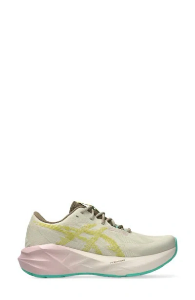 Asics Novablast 5 Tr Nature Bathing Beige Yellow Ss26 Women In Multi
