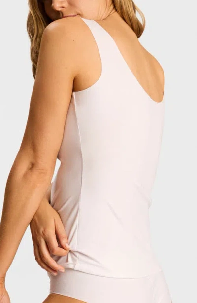 Commando Stretch Cotton Tank In White
