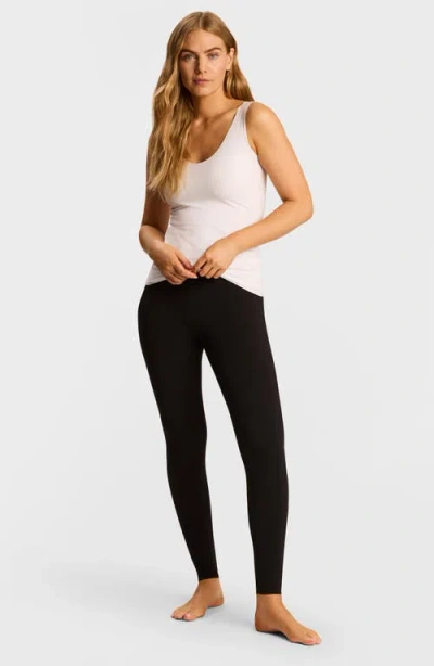 Commando Stretch Cotton Tank In White