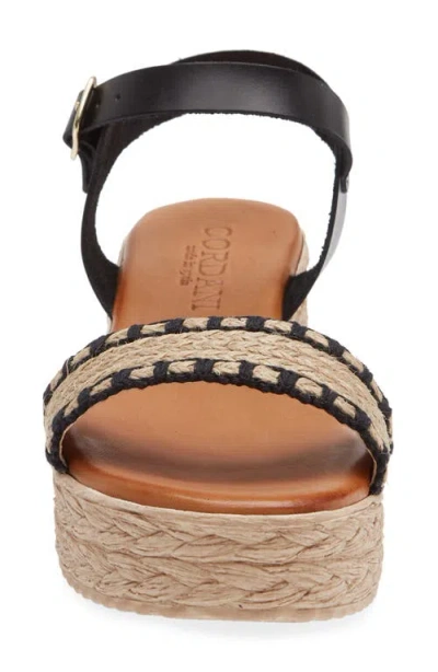 Cordani Bryce Platform Sandal In Black
