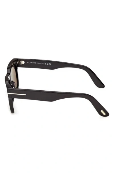 Tom Ford Eyewear Square Frame Sunglasses In Black