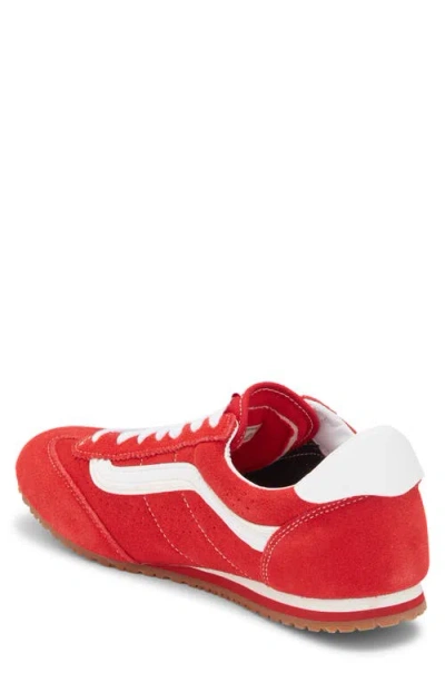 Vans Super Lowpro Sneaker In Red