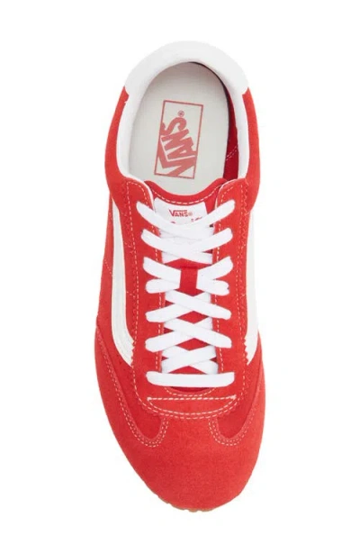 Vans Super Lowpro Sneaker In Red