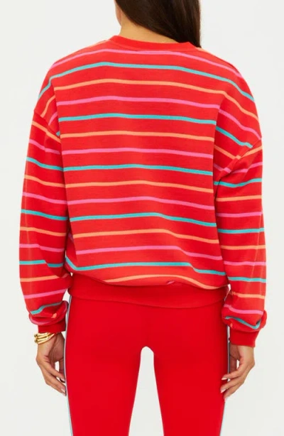 Beach Riot Devyn Oversize Sweatshirt In Red