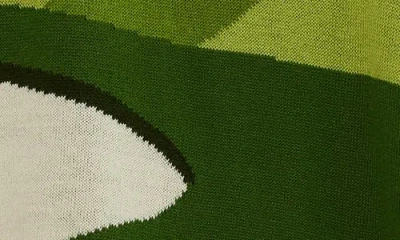 Beach Riot Callie Golf Course Sweater In Green