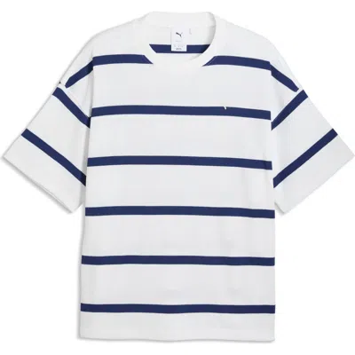 Puma Select Essentials Waffle Knit T-shirt In Multi