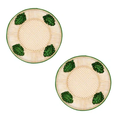 Coro Cora Leaves 3d Placemat In Multi