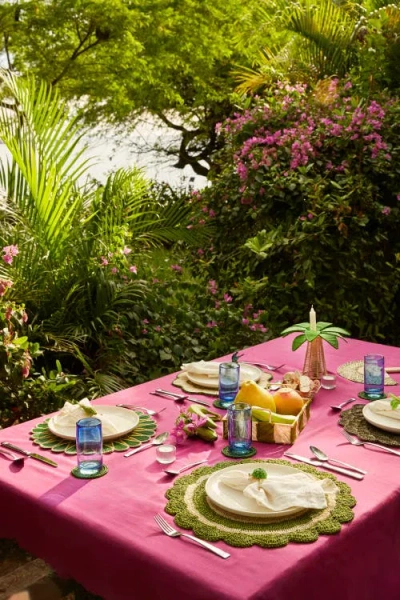 Coro Cora Drops Placemat In Multi