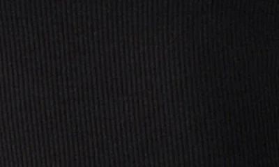 True Religion Cutout Rib T-shirt In Black