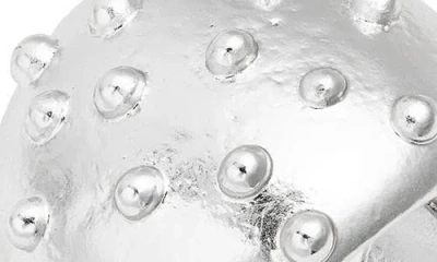 Karine Sultan Ladybug Ring In Silver