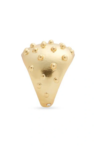 Karine Sultan Ladybug Ring In Gold