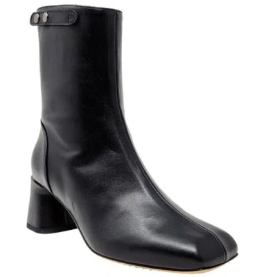 Madison Maison Tall Hand Rubbed Lock Boot In Black