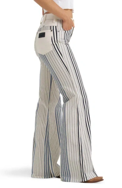 Wrangler Western Wide Leg Jeans In White