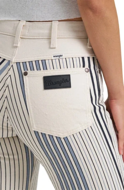 Wrangler Western Wide Leg Jeans In White