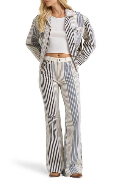 Wrangler Western Wide Leg Jeans In White