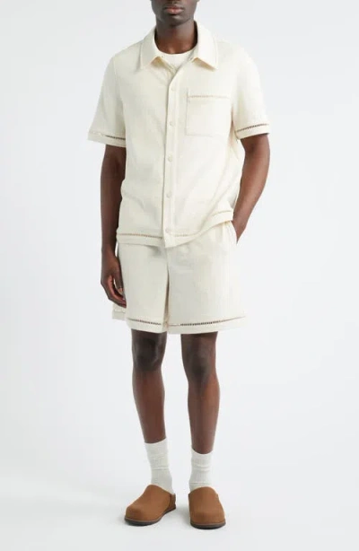Ugg (r) Devyn Short Sleeve Shirt In White