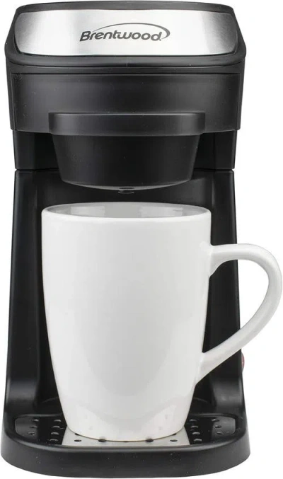 Brentwood Single Cup Coffee Maker In Black