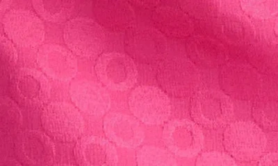 Kasper Jacquard Three-button Jacket In Pink