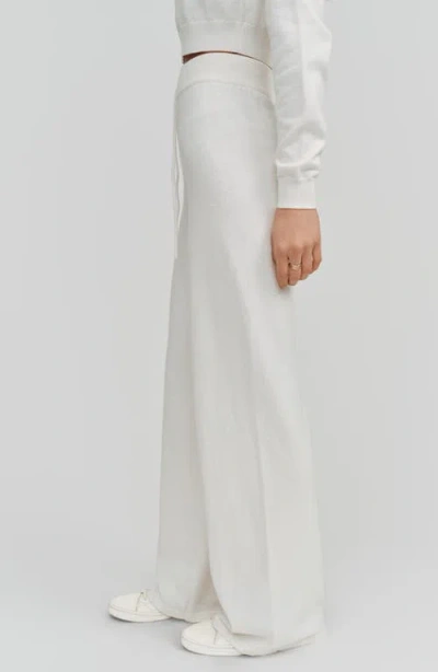 Kathryn Mccarron Alex Drawstring Pants In White