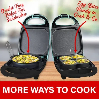 Brentwood Mini Sous Vide Egg Bite Maker In Blue