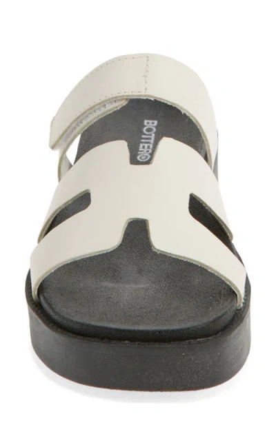 Bottero Botriley Platform Slide Sandal In White