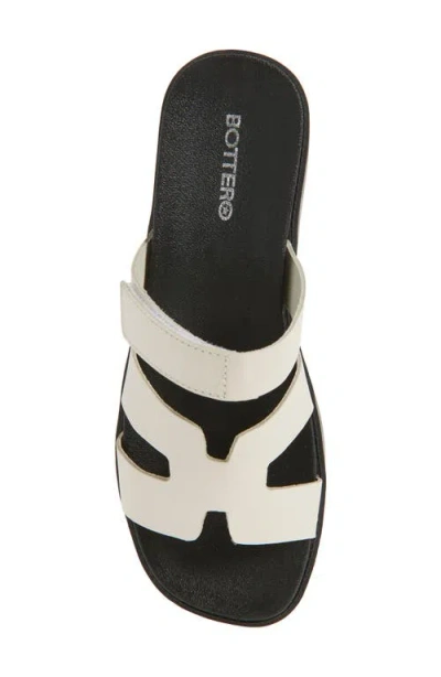 Bottero Botriley Platform Slide Sandal In White