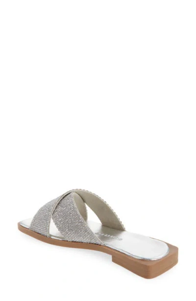 Bottero Botfisher Slide Sandal In Silver