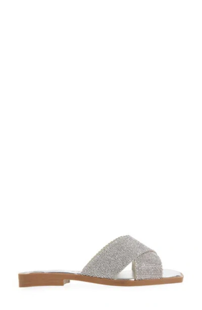 Bottero Botfisher Slide Sandal In Silver
