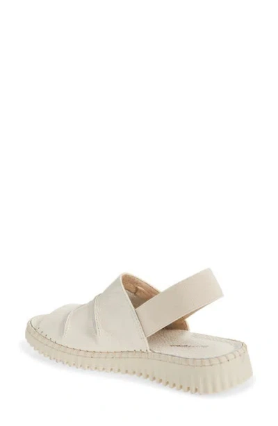 Bottero Construcao Botolga Slingback Sandal In White