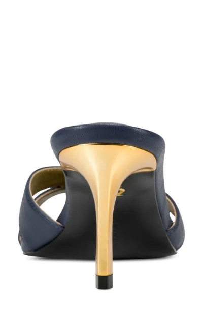 Dkny Samson Slide Sandal In Blue