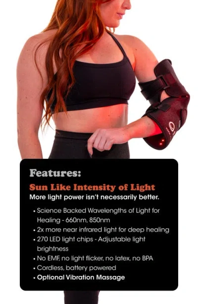 Fringe Red Light Multi Joint Wrap In Black