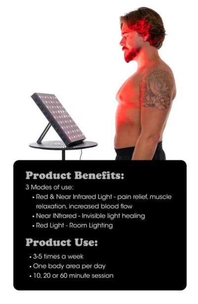 Fringe Red Light Therapy Panel 189w In Gray