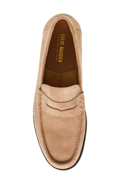 Madden Hettick Penny Loafer In Brown