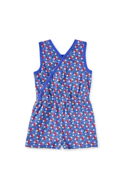 Tea Collection Reversible Wrap Romper In Multi