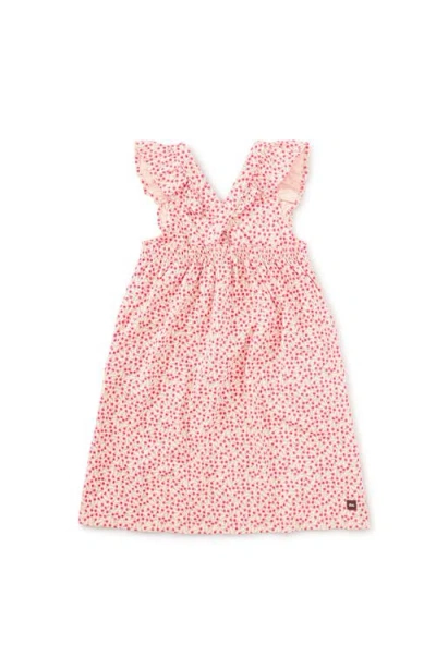 Tea Collection Ruffle Strap Dress In Multi
