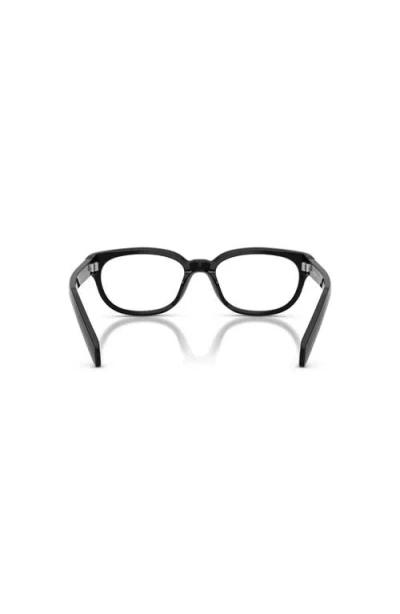 Prada 54mm Phantos Optical Glasses In Pattern