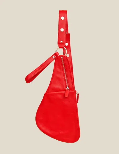 Eckhaus Latta The Bum Bag In Red