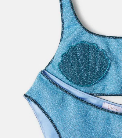 Oseree Lumière Appliqué Bikini In Pattern